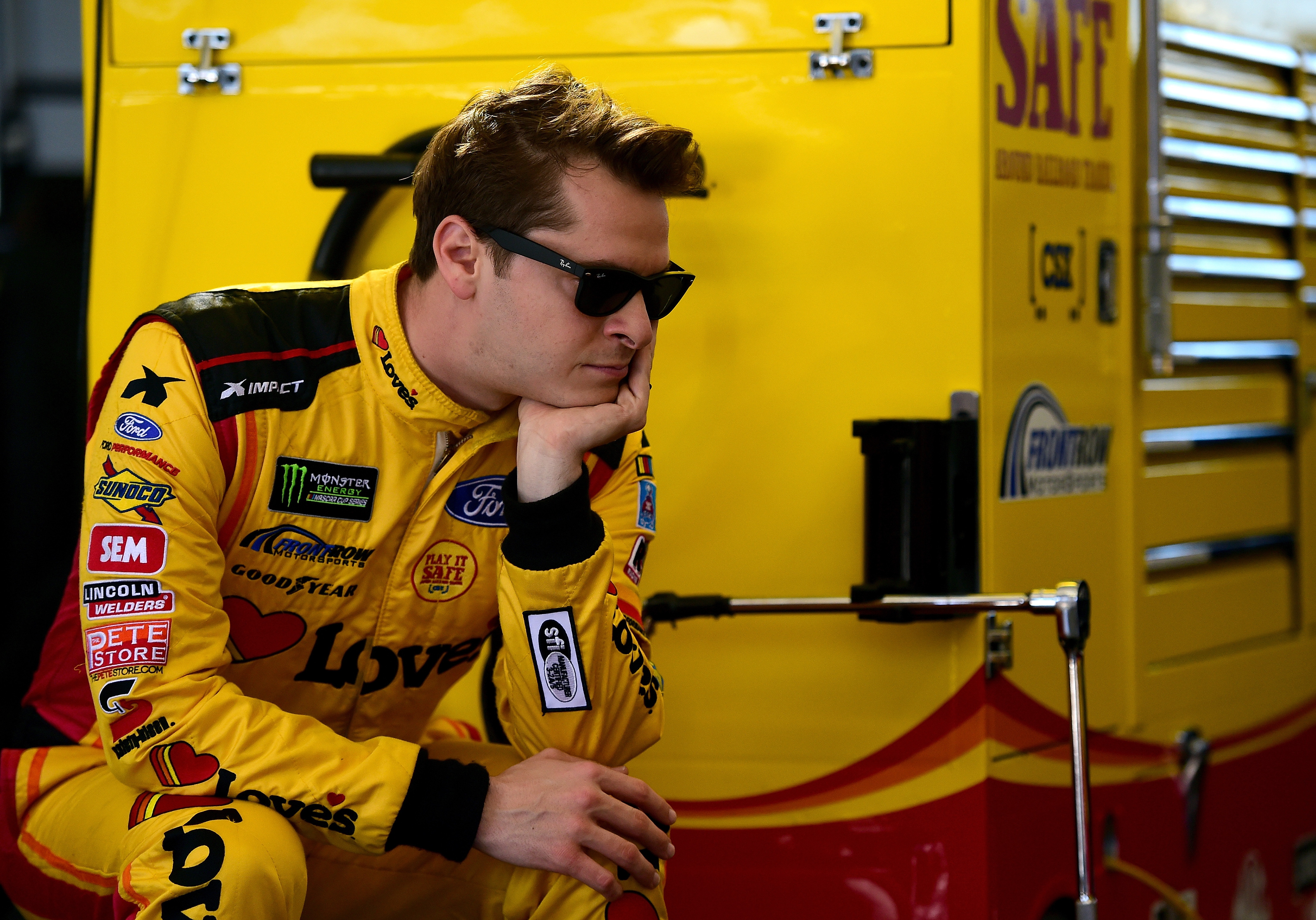 Landon Cassill won’t return to Front Row Motorsports, becomes free agent